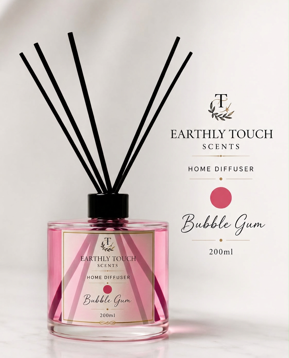 Bubble Gum 200ml home diffuser